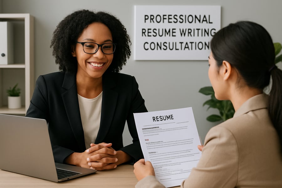 Professional resume writing consultation